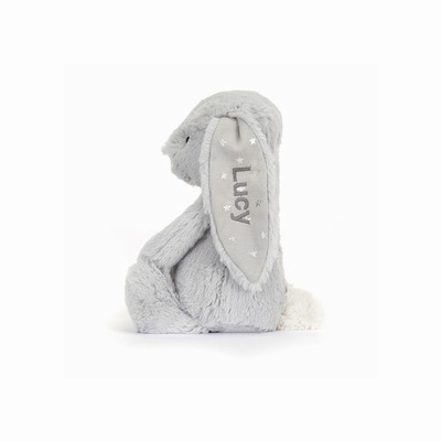 Jellycat Bashful Shimmer Bunny Medium Australia | 926801MYG